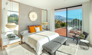 Designer villa in the highly desirable residential area of Las Brisas in Nueva Andalucia with stunning views of the La Concha mountain in Marbella 34767 