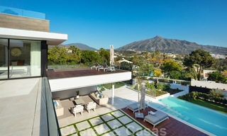 Designer villa in the highly desirable residential area of Las Brisas in Nueva Andalucia with stunning views of the La Concha mountain in Marbella 34774 