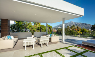 Designer villa in the highly desirable residential area of Las Brisas in Nueva Andalucia with stunning views of the La Concha mountain in Marbella 34776 