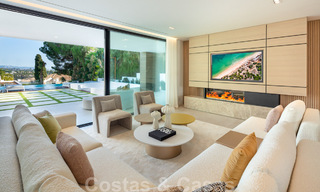 Designer villa in the highly desirable residential area of Las Brisas in Nueva Andalucia with stunning views of the La Concha mountain in Marbella 34786 