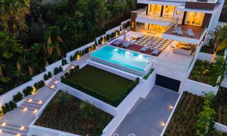 Designer villa in the highly desirable residential area of Las Brisas in Nueva Andalucia with stunning views of the La Concha mountain in Marbella 34791 