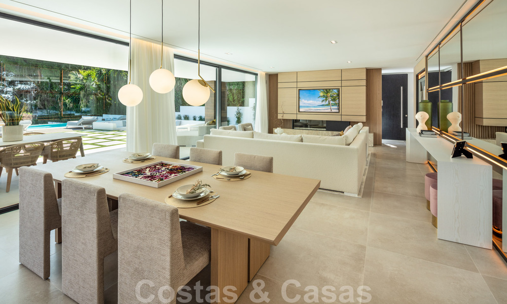 Designer villa in the highly desirable residential area of Las Brisas in Nueva Andalucia with stunning views of the La Concha mountain in Marbella 34801