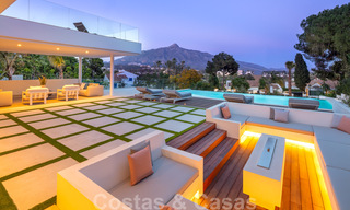 Designer villa in the highly desirable residential area of Las Brisas in Nueva Andalucia with stunning views of the La Concha mountain in Marbella 34811 