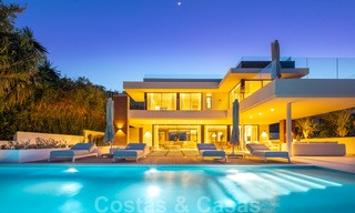 Designer villa in the highly desirable residential area of Las Brisas in Nueva Andalucia with stunning views of the La Concha mountain in Marbella 34814 
