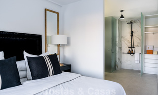 Tastefully renovated apartment for sale with spacious terrace, sea and mountain views in La Quinta golf resort, Benahavis - Marbella 34825 