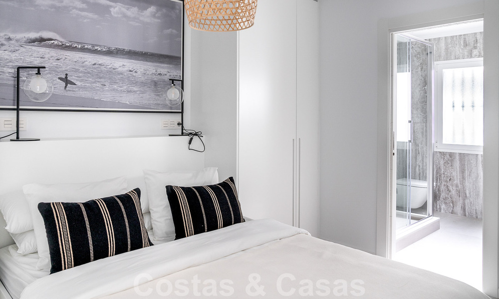 Tastefully renovated apartment for sale with spacious terrace, sea and mountain views in La Quinta golf resort, Benahavis - Marbella 34828