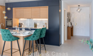 Tastefully renovated apartment for sale with spacious terrace, sea and mountain views in La Quinta golf resort, Benahavis - Marbella 34835 
