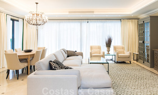 New villa for sale in a contemporary classic style with sea views in a five star golf resort in Marbella - Benahavis 34901 