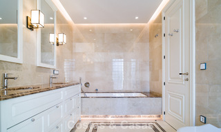 Luxury villa for sale in a contemporary classic style with sea views in a five star golf resort in Marbella - Benahavis 775501 