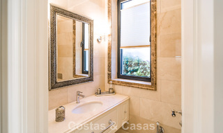Luxury villa for sale in a contemporary classic style with sea views in a five star golf resort in Marbella - Benahavis 775502 