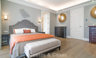 Luxury villa for sale in a contemporary classic style with sea views in a five star golf resort in Marbella - Benahavis 775506 