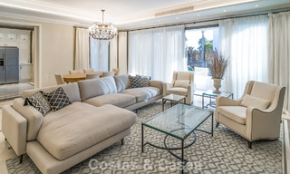 Luxury villa for sale in a contemporary classic style with sea views in a five star golf resort in Marbella - Benahavis 775507 