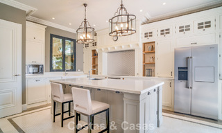 Luxury villa for sale in a contemporary classic style with sea views in a five star golf resort in Marbella - Benahavis 775508 