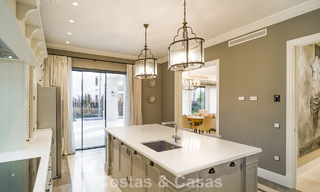 Luxury villa for sale in a contemporary classic style with sea views in a five star golf resort in Marbella - Benahavis 775515 