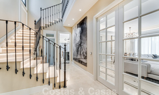 Newly built villa for sale in a contemporary classic style with sea views in a five star golf resort in Marbella - Benahavis 34952 