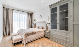 Newly built villa for sale in a contemporary classic style with sea views in a five star golf resort in Marbella - Benahavis 34958 