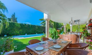 Luxury villa for sale in an exclusive residential area on the beach side of the Golden Mile in Marbella 35047 