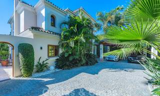 Luxury villa for sale in an exclusive residential area on the beach side of the Golden Mile in Marbella 35048 