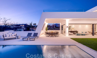 Modern designer villa for sale a short walk from the beach and beach clubs and within walking distance of the promenade and center of San Pedro, Marbella 38019 