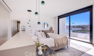 Modern designer villa for sale a short walk from the beach and beach clubs and within walking distance of the promenade and center of San Pedro, Marbella 38025 