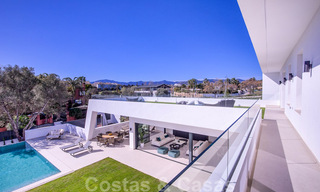 Modern designer villa for sale a short walk from the beach and beach clubs and within walking distance of the promenade and center of San Pedro, Marbella 38029 