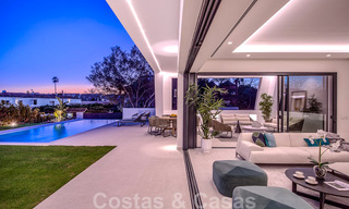 Modern designer villa for sale a short walk from the beach and beach clubs and within walking distance of the promenade and center of San Pedro, Marbella 38037 