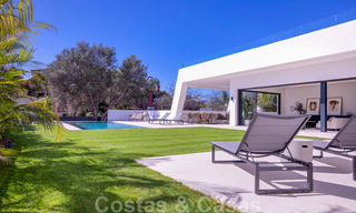 Modern designer villa for sale a short walk from the beach and beach clubs and within walking distance of the promenade and center of San Pedro, Marbella 38039 