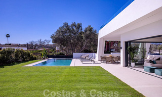 Modern designer villa for sale a short walk from the beach and beach clubs and within walking distance of the promenade and center of San Pedro, Marbella 38043 