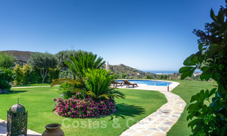 Mediterranean luxury villa for sale in the exclusive Marbella Club Golf Resort in Benahavis on the Costa del Sol 35069 