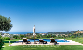 Mediterranean luxury villa for sale in the exclusive Marbella Club Golf Resort in Benahavis on the Costa del Sol 35070 