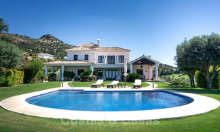 Mediterranean luxury villa for sale in the exclusive Marbella Club Golf Resort in Benahavis on the Costa del Sol 35072 