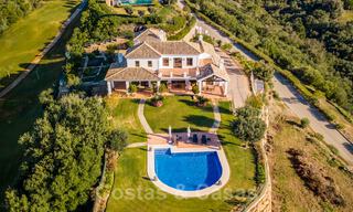 Mediterranean luxury villa for sale in the exclusive Marbella Club Golf Resort in Benahavis on the Costa del Sol 35077 