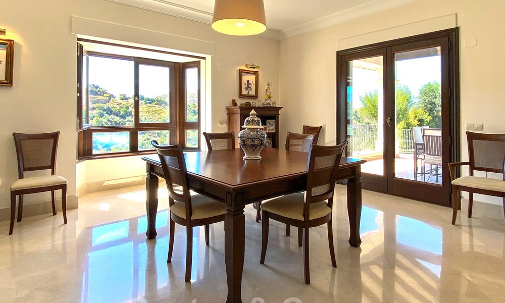 Mediterranean luxury villa for sale in the exclusive Marbella Club Golf Resort in Benahavis on the Costa del Sol 35082