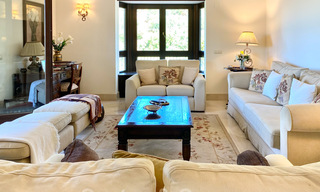 Mediterranean luxury villa for sale in the exclusive Marbella Club Golf Resort in Benahavis on the Costa del Sol 35086 