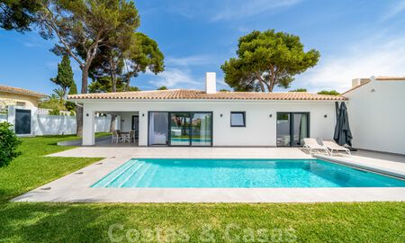 Fully renovated modern luxury villa for sale in Los Monteros, walking distance to the most beautiful beaches of Marbella 35271