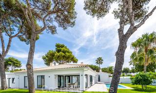 Fully renovated modern luxury villa for sale in Los Monteros, walking distance to the most beautiful beaches of Marbella 35272 