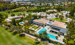 Exclusive villa for sale, frontline Aloha golf in a gated residential area in Nueva Andalucia - Marbella 35346 