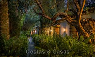 Romantic frontline golf villa for sale in Nueva Andalucia, Marbella with stunning golf course views 35502 