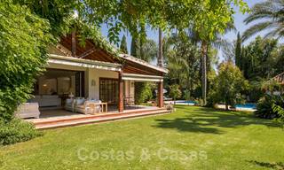 Romantic frontline golf villa for sale in Nueva Andalucia, Marbella with stunning golf course views 35503 