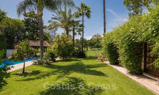 Romantic frontline golf villa for sale in Nueva Andalucia, Marbella with stunning golf course views 35508 