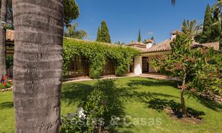 Romantic frontline golf villa for sale in Nueva Andalucia, Marbella with stunning golf course views 35509 