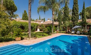Romantic frontline golf villa for sale in Nueva Andalucia, Marbella with stunning golf course views 35515 