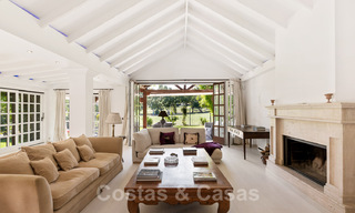 Romantic frontline golf villa for sale in Nueva Andalucia, Marbella with stunning golf course views 35523 