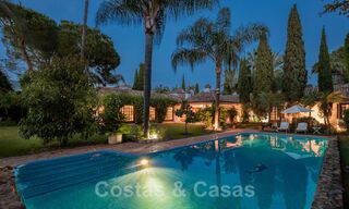Romantic frontline golf villa for sale in Nueva Andalucia, Marbella with stunning golf course views 35533 