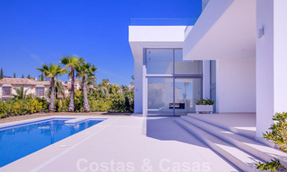 Ready to move in, new modern luxury villa for sale in Marbella - Benahavis in a gated and secure residential area 35639 