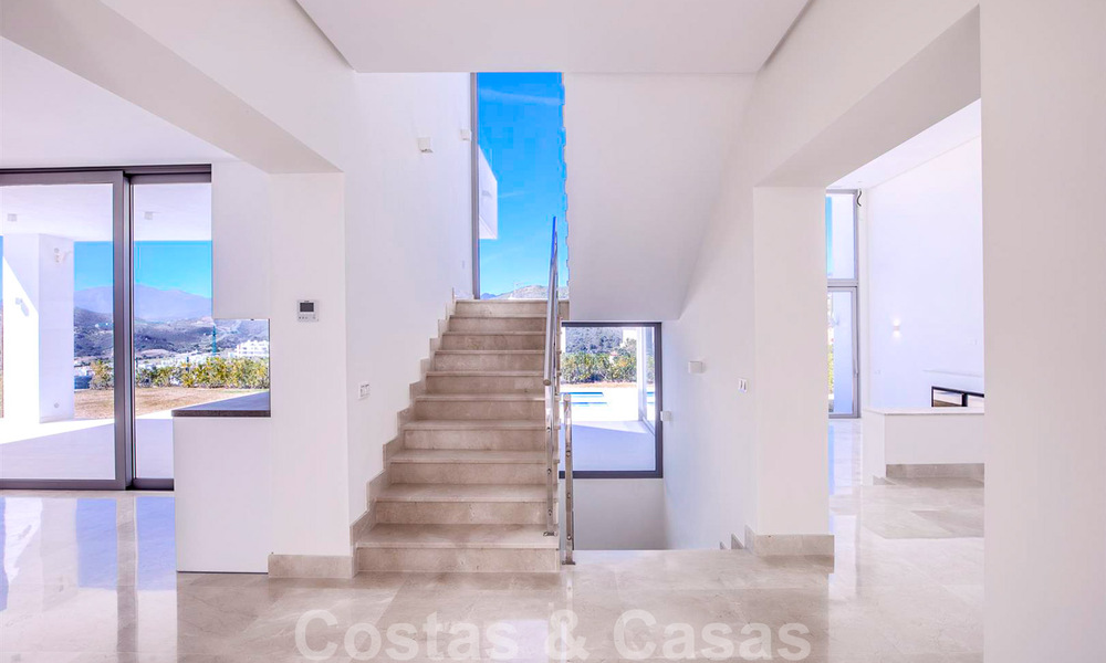 Ready to move in, new modern luxury villa for sale in Marbella - Benahavis in a gated and secure residential area 35643
