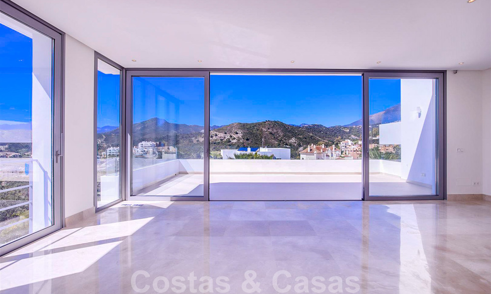 Ready to move in, new modern luxury villa for sale in Marbella - Benahavis in a gated and secure residential area 35646