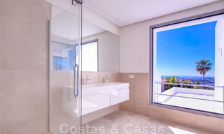 Ready to move in, new modern luxury villa for sale in Marbella - Benahavis in a gated and secure residential area 35648 
