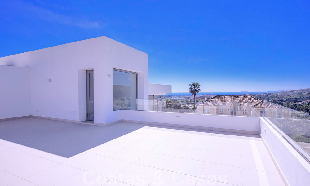 Ready to move in, new modern luxury villa for sale in Marbella - Benahavis in a gated and secure residential area 35651