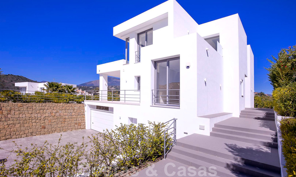 Ready to move in, new modern luxury villa for sale in Marbella - Benahavis in a gated and secure residential area 35653